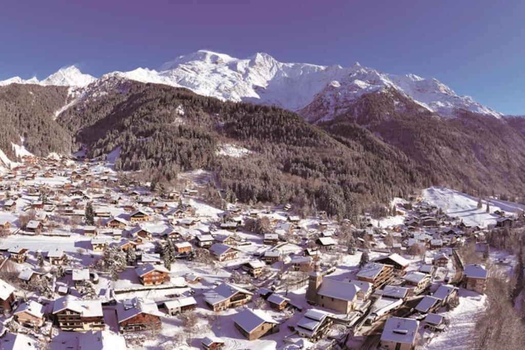 Montagne Aux Contamines Montjoie Appartement 6-7 Personnes Esterno foto